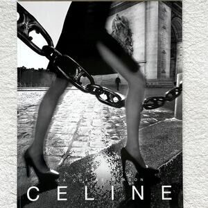 Celine la chaine blason lookbook catalog